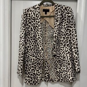 J. Crew Animal Print Women's Blazer